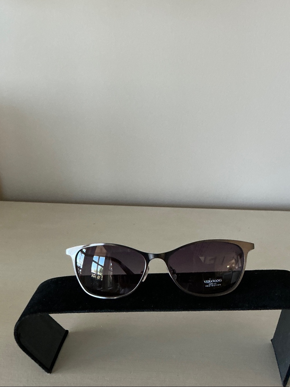 Authentic, Vera Wang Women's Gun Metal Frame Sunglasses